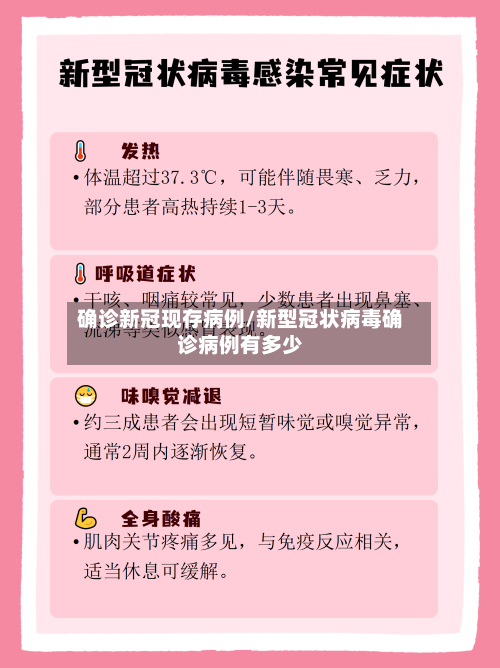 确诊新冠现存病例/新型冠状病毒确诊病例有多少