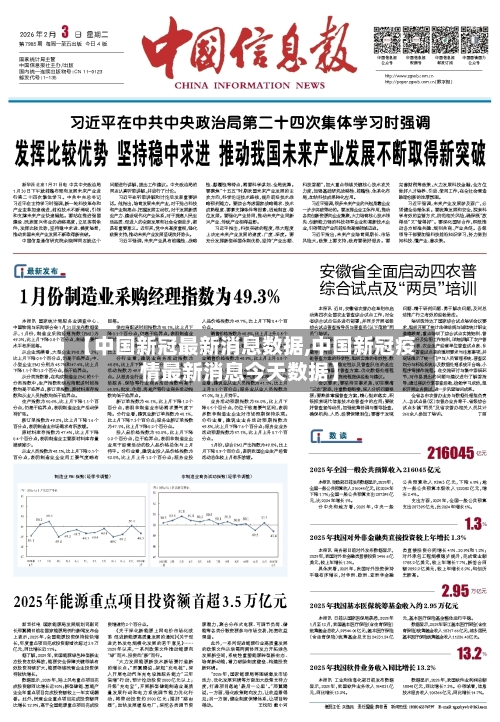 【中国新冠最新消息数据,中国新冠疫情最新消息今天数据】