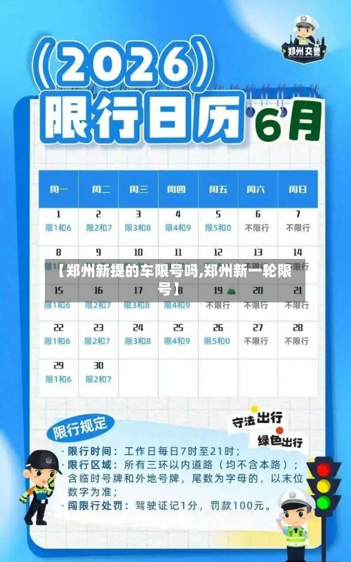【郑州新提的车限号吗,郑州新一轮限号】