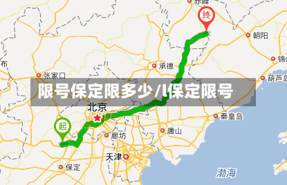 限号保定限多少/l保定限号