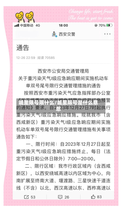 城里限号限什么/城里限号是什么意思
