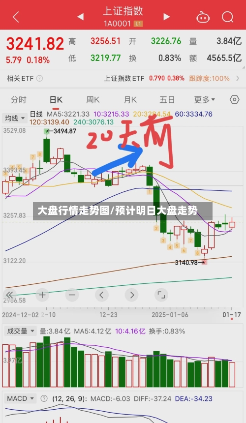 大盘行情走势图/预计明日大盘走势