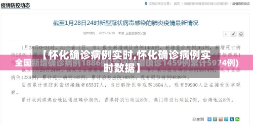 【怀化确诊病例实时,怀化确诊病例实时数据】