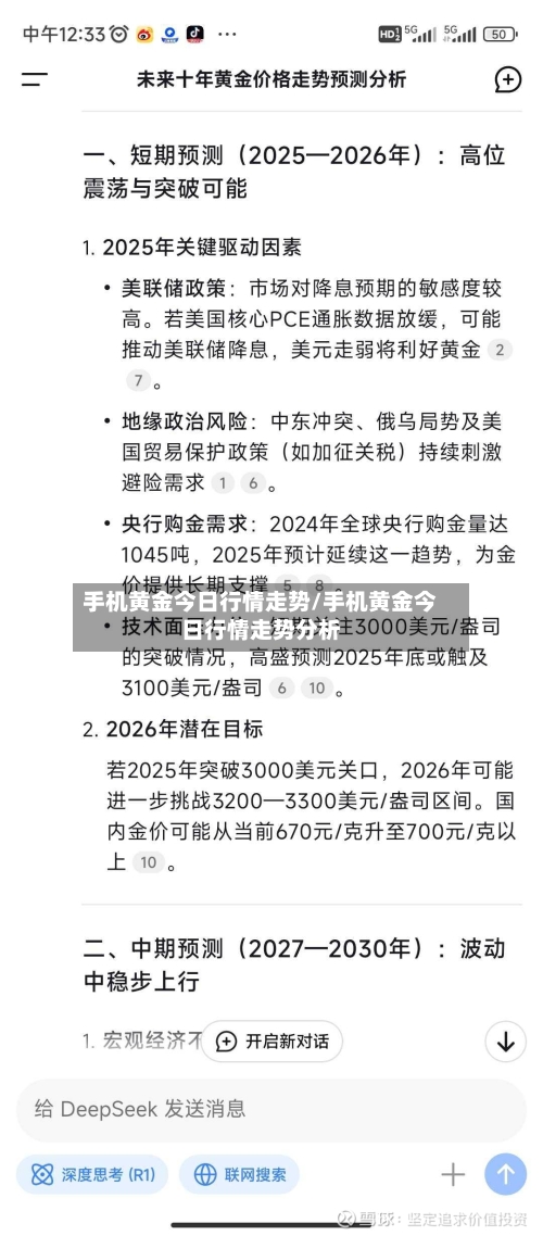 手机黄金今日行情走势/手机黄金今日行情走势分析