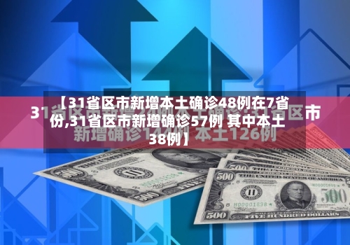 【31省区市新增本土确诊48例在7省份,31省区市新增确诊57例 其中本土38例】