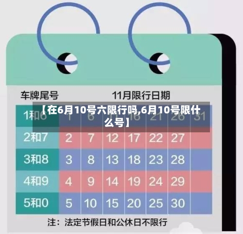 【在6月10号六限行吗,6月10号限什么号】