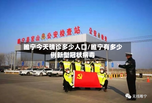 睢宁今天确诊多少人口/睢宁有多少例新型冠状病毒