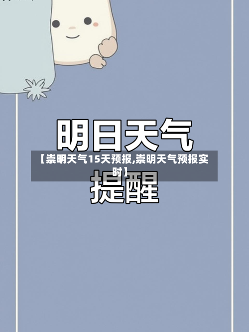【崇明天气15天预报,崇明天气预报实时】