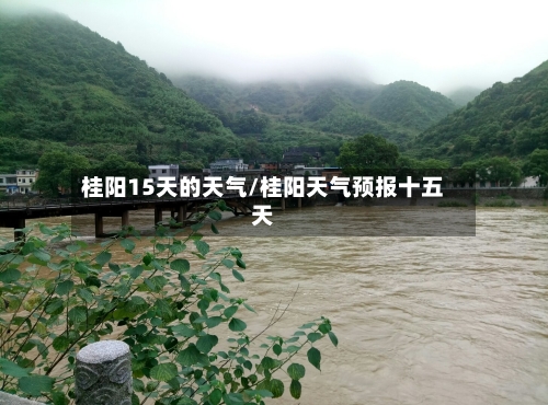 桂阳15天的天气/桂阳天气预报十五天