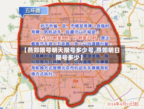 【燕郊限号明天限号多少号,燕郊明日限号多少】