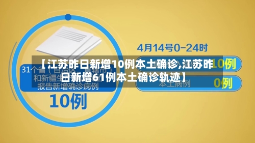 【江苏昨日新增10例本土确诊,江苏昨日新增61例本土确诊轨迹】