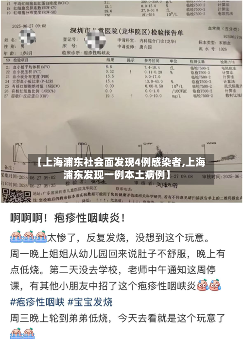 【上海浦东社会面发现4例感染者,上海浦东发现一例本土病例】