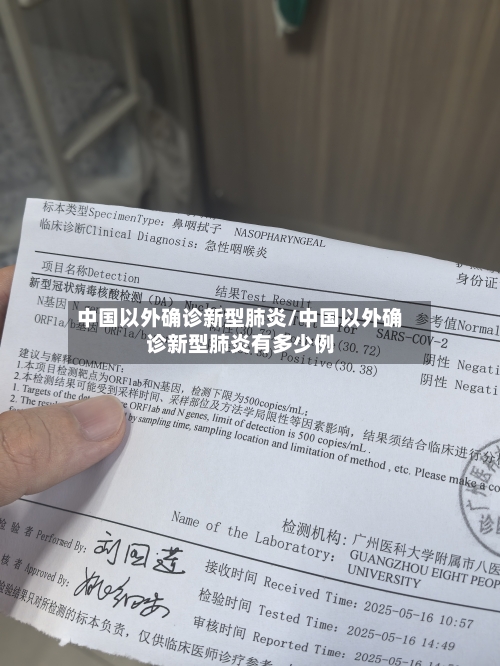 中国以外确诊新型肺炎/中国以外确诊新型肺炎有多少例