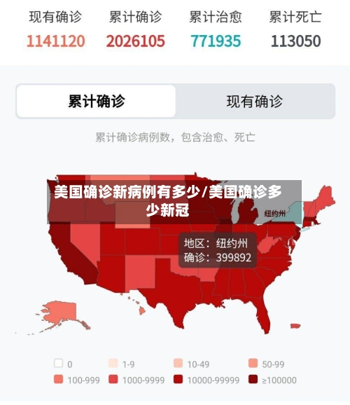 美国确诊新病例有多少/美国确诊多少新冠