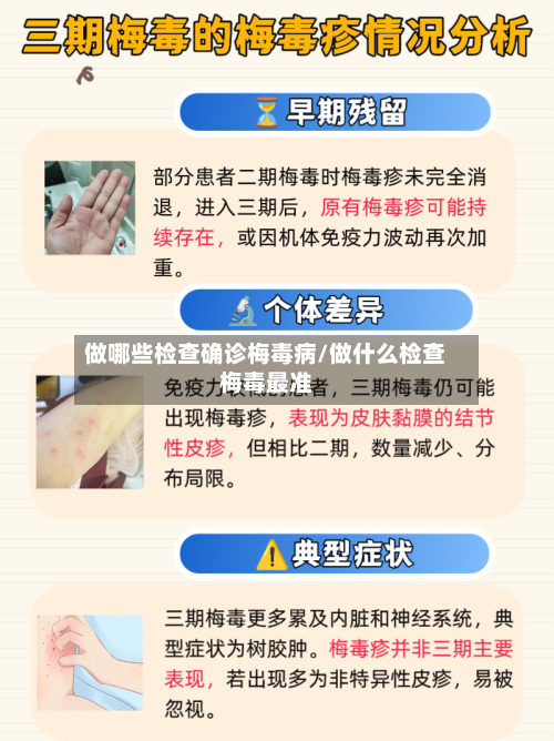 做哪些检查确诊梅毒病/做什么检查梅毒最准