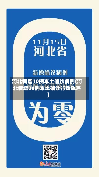 河北新增10例本土确诊病例(河北新增20例本土确诊行动轨迹)