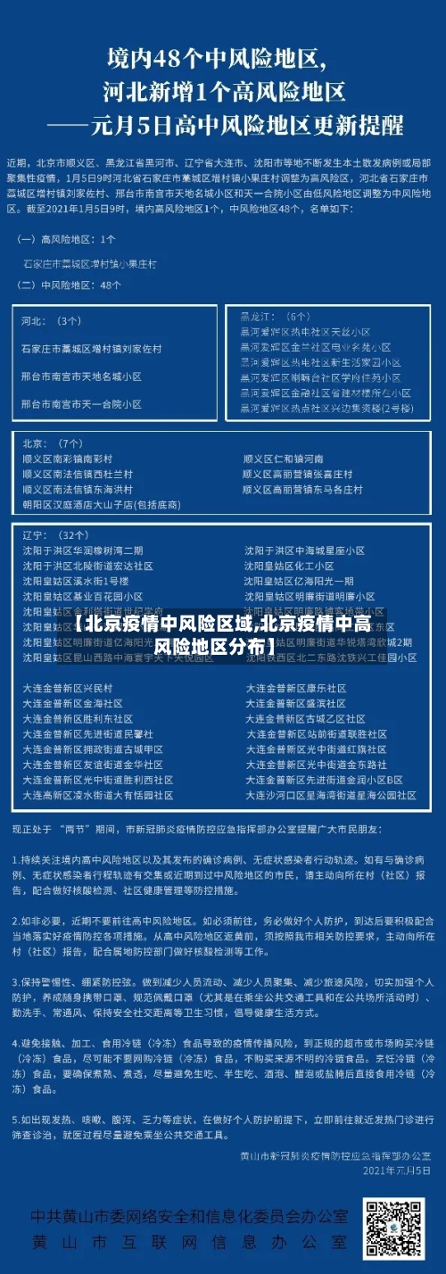 【北京疫情中风险区域,北京疫情中高风险地区分布】