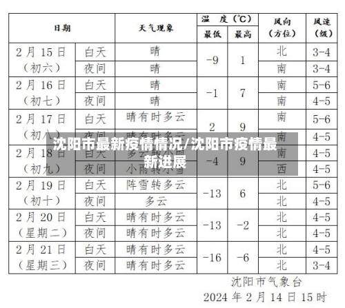 沈阳市最新疫情情况/沈阳市疫情最新进展