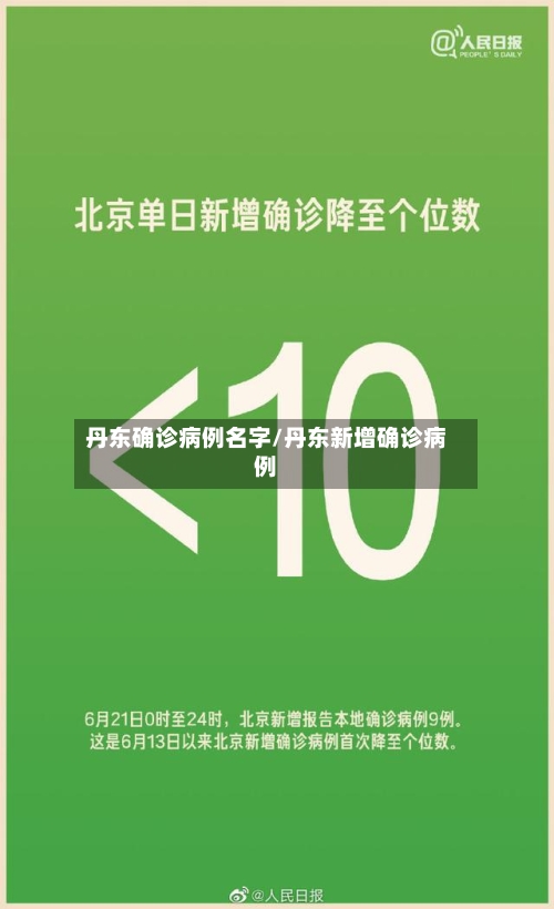 丹东确诊病例名字/丹东新增确诊病例