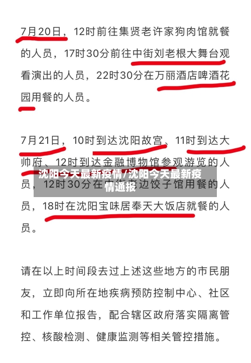 沈阳今天最新疫情/沈阳今天最新疫情通报