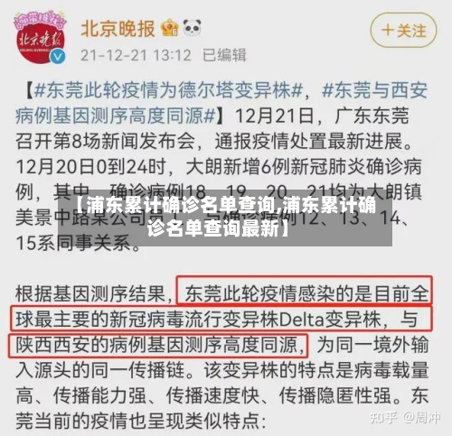 【浦东累计确诊名单查询,浦东累计确诊名单查询最新】
