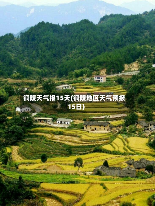铜陵天气报15天(铜陵地区天气预报15日)