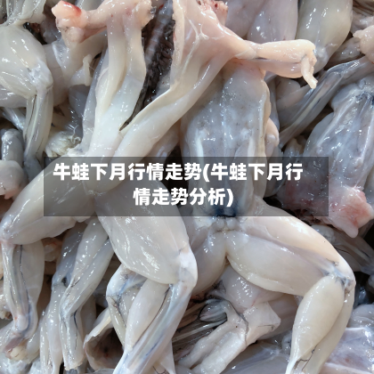 牛蛙下月行情走势(牛蛙下月行情走势分析)
