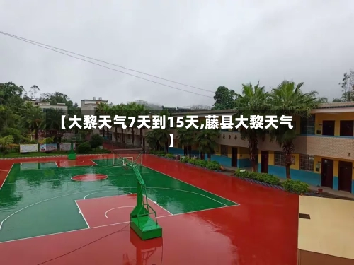 【大黎天气7天到15天,藤县大黎天气】