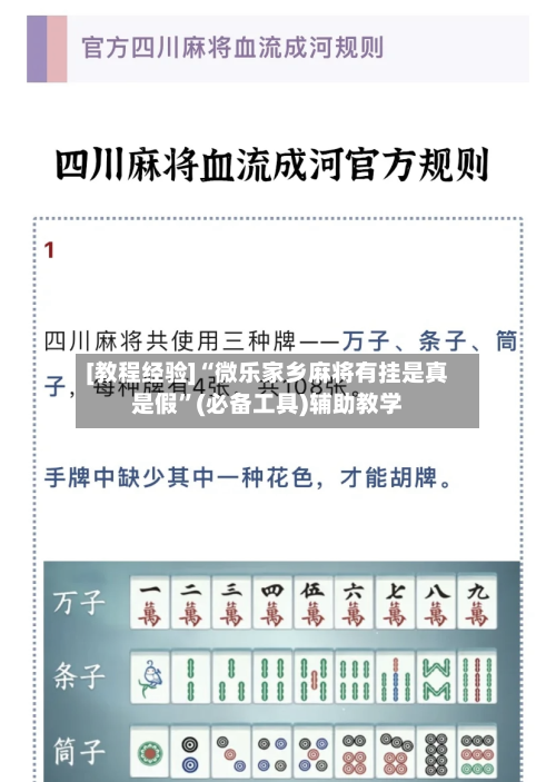 [教程经验]“微乐家乡麻将有挂是真是假”(必备工具)辅助教学