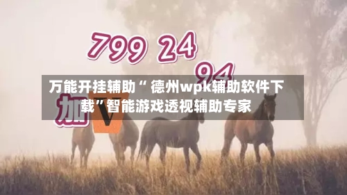 万能开挂辅助“ 德州wpk辅助软件下载”智能游戏透视辅助专家