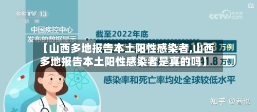 【山西多地报告本土阳性感染者,山西多地报告本土阳性感染者是真的吗】