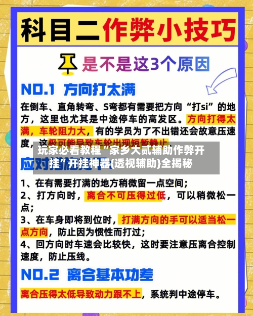 玩家必看教程“家乡大贰辅助作弊开挂”开挂神器{透视辅助}全揭秘