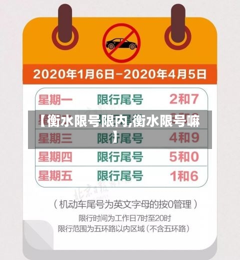 【衡水限号限内,衡水限号嘛】