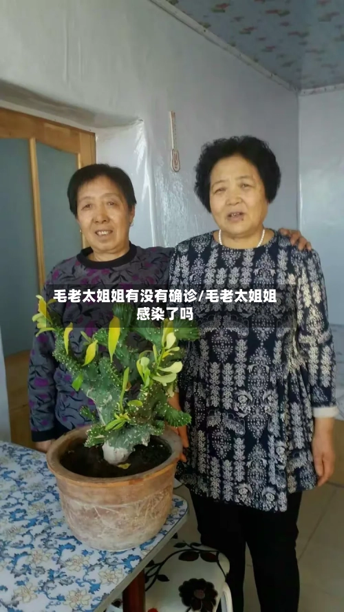 毛老太姐姐有没有确诊/毛老太姐姐感染了吗