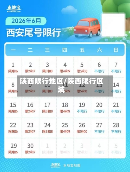 陕西限行地区/陕西限行区域