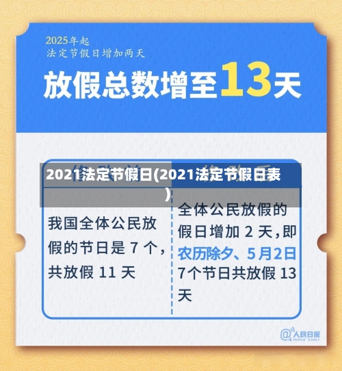 2021法定节假日(2021法定节假日表)