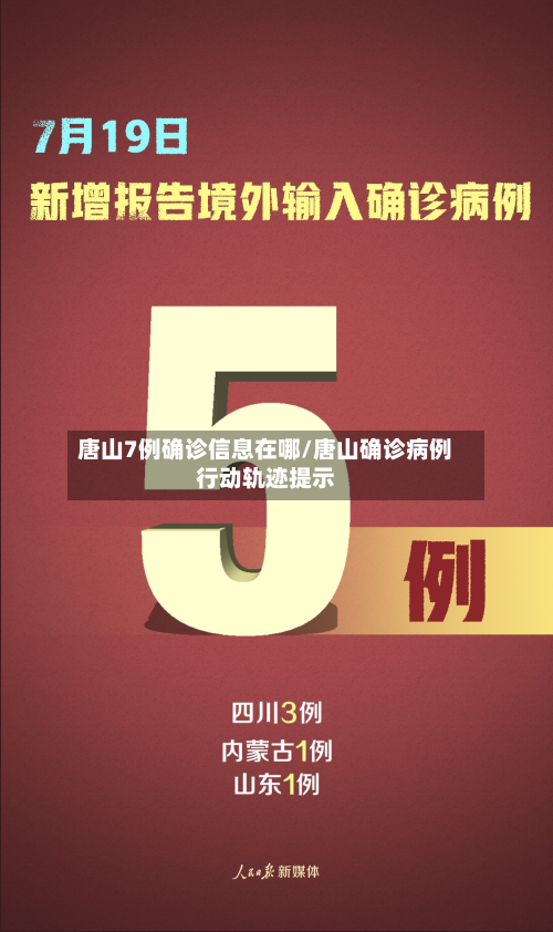 唐山7例确诊信息在哪/唐山确诊病例行动轨迹提示