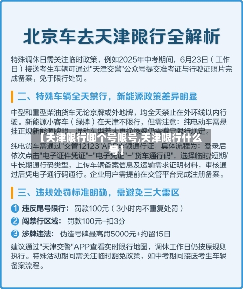 【天津限行哪个号限号,天津限行什么号】