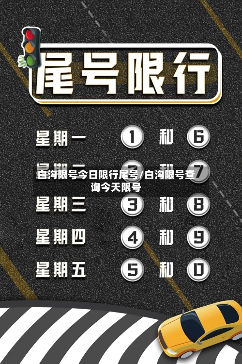 白沟限号今日限行尾号/白沟限号查询今天限号