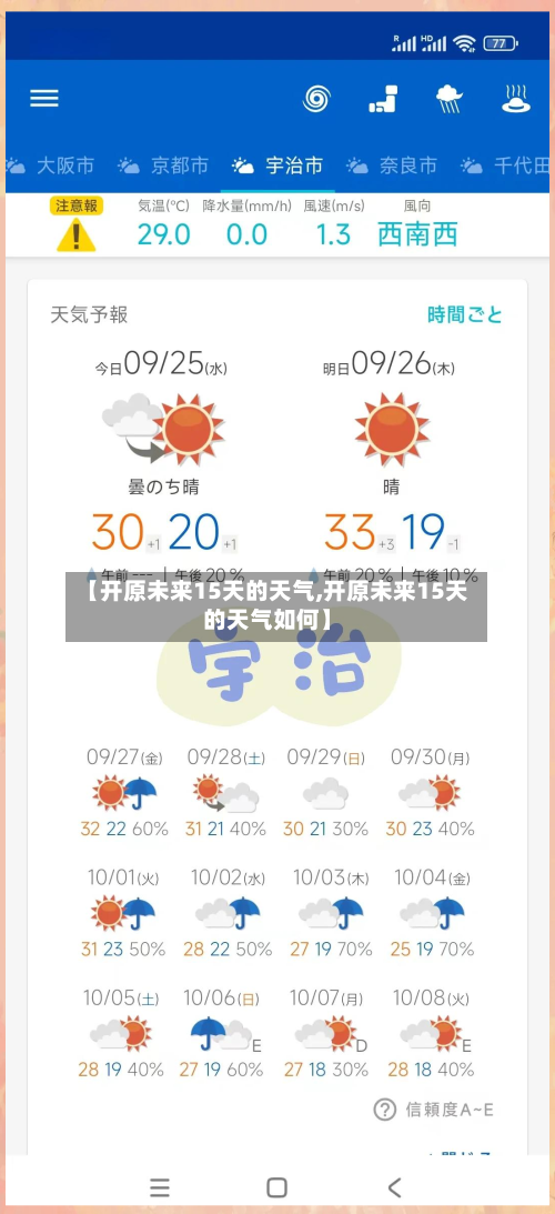 【开原未来15天的天气,开原未来15天的天气如何】