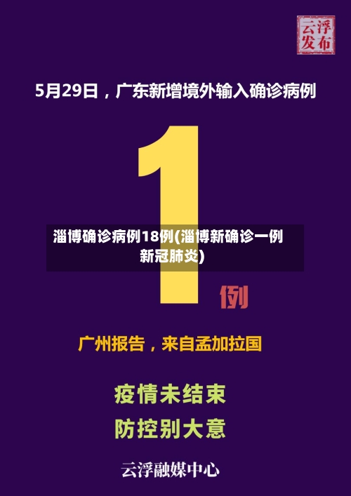 淄博确诊病例18例(淄博新确诊一例新冠肺炎)