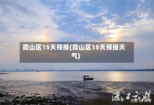 霞山区15天预报(霞山区15天预报天气)