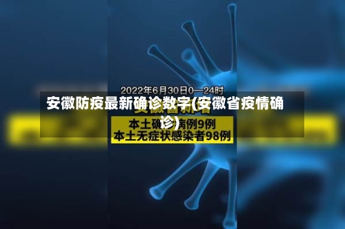 安徽防疫最新确诊数字(安徽省疫情确诊)