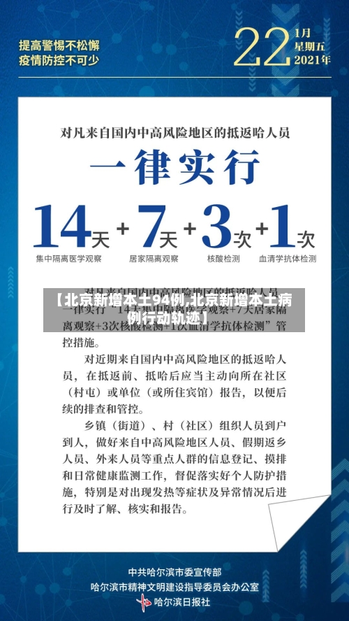 【北京新增本土94例,北京新增本土病例行动轨迹】