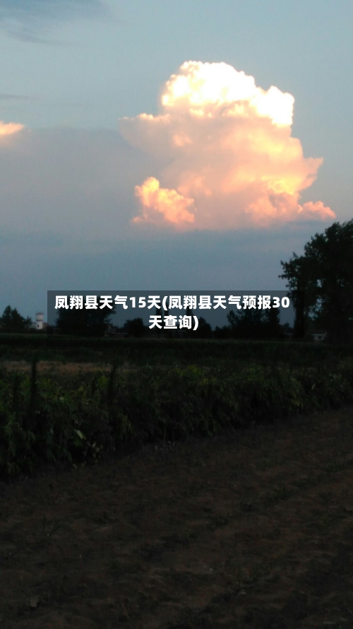 凤翔县天气15天(凤翔县天气预报30天查询)