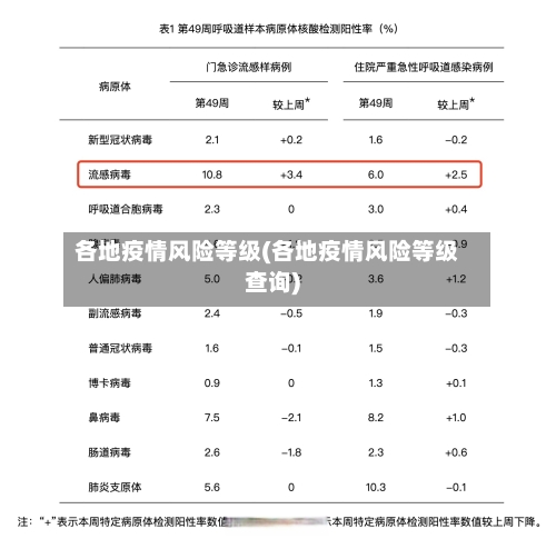 各地疫情风险等级(各地疫情风险等级查询)