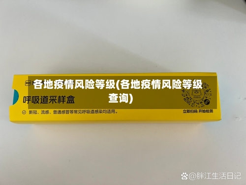 各地疫情风险等级(各地疫情风险等级查询)