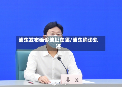 浦东发布确诊地址在哪/浦东确诊轨迹