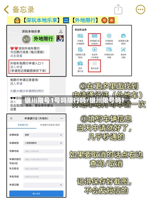 银川限号1号吗限行吗/银川限号吗?