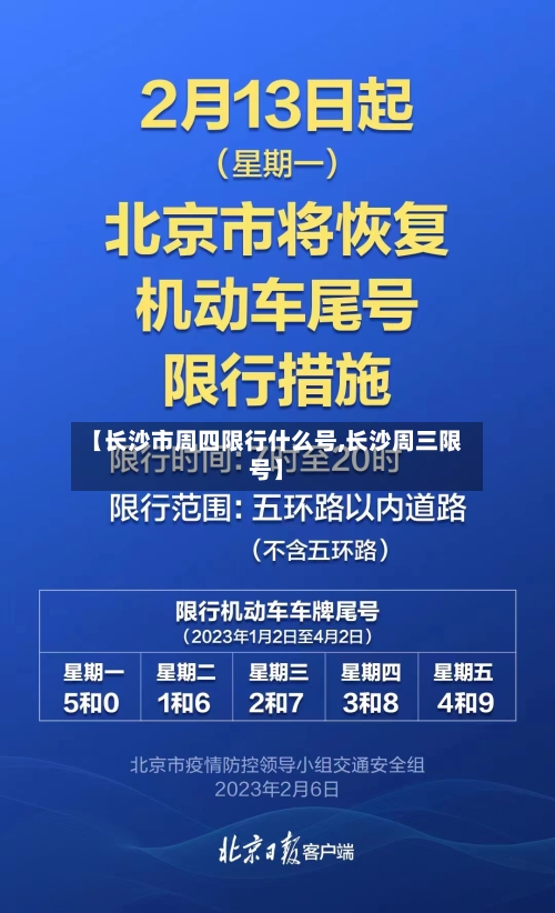 【长沙市周四限行什么号,长沙周三限号】